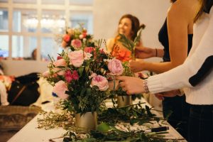 Bride and Blossom Bouquets Bachelorette Flower Class