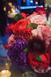 Centerpiece Close-up / Joann & Michael Wedding / Mandarin Oriental NYC / Ryan Brenizer Photography