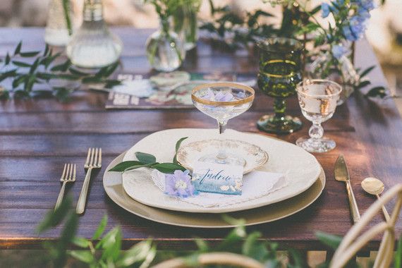 VIntage Table Setting – Rachel Ellen Events – photo by As Ever ...