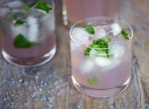 Lavender Lemonade Mojito - via We are Not Marth.com