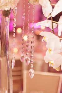 Lindsay & Billy - Swarovski Crystal Strand High Centerpiece Detail - Essex House - By Charlie Juliet Photography (18)