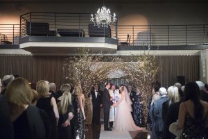 Melanie & Graig - White Cherry Blossom Chuppah - Tribeca Rooftop NYC - by Brett Matthews - 0537DSC_4956