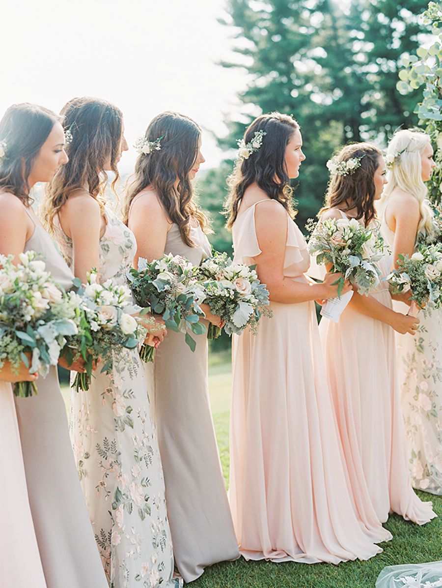 Kate & Chase Wedding – Bridesmaids – Mansion at Natirar – by Sally ...